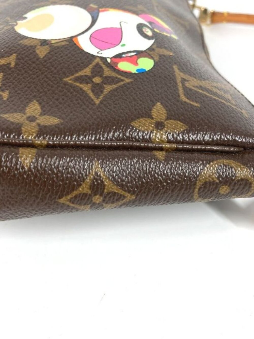 Louis Vuitton Shoulder Bag Pochette Monogram Canvas Brown - Picture 7 of 9